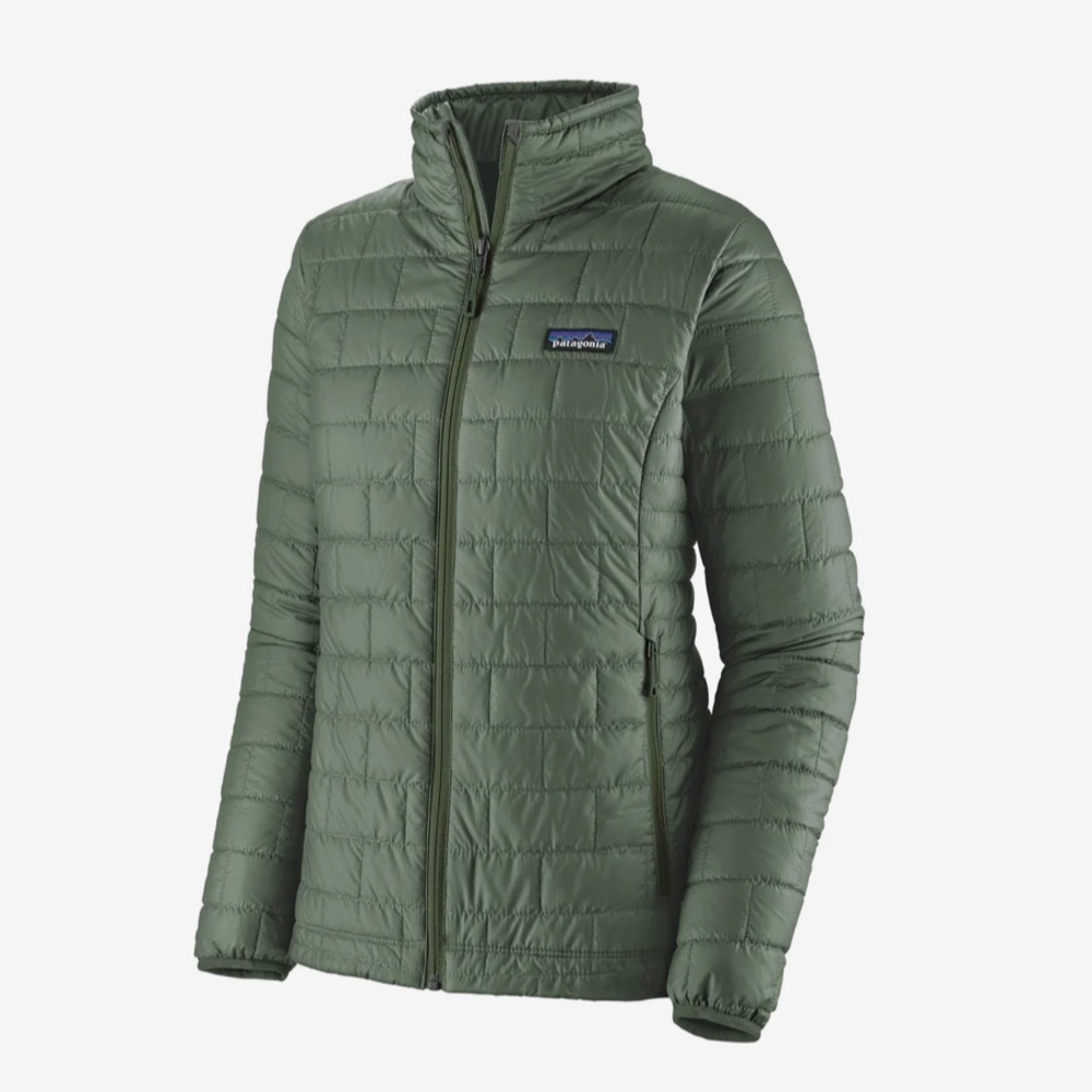 Patagonia Women’s Nano Puff in “Pesto” green